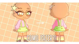 como fazer oc sem cabelo de costas jeito simples 