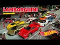 16 x Lamborghini Hot Wheels Diecast Racing Tournament