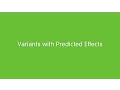 Variants with Predicted Effects WES