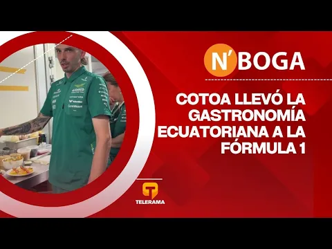 Cotoa llevó la gastronomía ecuatoriana a la fórmula 1