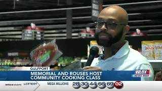 Rouses Memorial Health team up to host community cooking class