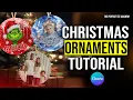 How to Make Custom Christmas Ornaments in Canva Step-by-Step Tutorial Free Templates