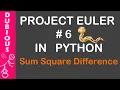 Project Euler In Python