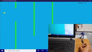 Flappy Bird Game using Processing and Arduino - Demo
