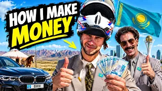 How I Make Money Riding for BMW / trip to Kazakhstan