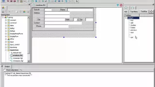 Creating a toolBar in a form 4fd