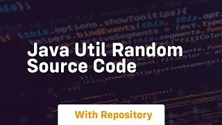 java util random source code