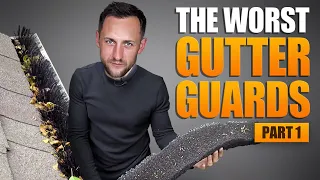 4 Worst Gutter Guards GutterStuff leaf guards Brush plastic covers RoofingInsights3 0