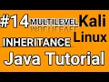 Kali Linux Java programming multilevel inheritance for beginners
