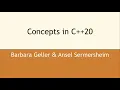 Concepts in C 20