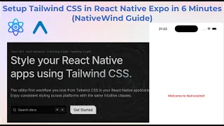 Setup Tailwind CSS in React Native Expo in 6 Minutes NativeWind Guide