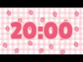 20 Minute Timer - Deep Focus for Relaxing Studying and Working