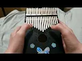 Lagu Hot Cross Buns - 17 key kalimba