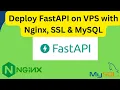 How to Deploy FastAPI Application on instance Configure MySQL Configure domain name
