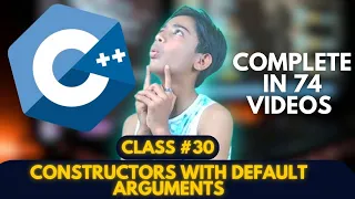 Constructors With Default Arguments In C C Tutorials for Beginners