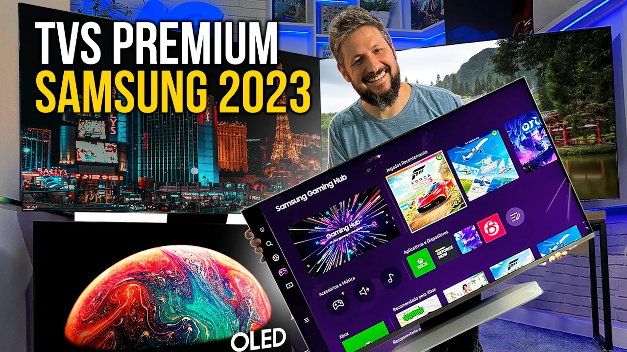 OLED ou Neo QLED? Confira os destaques das TVs PREMIUM da Samsung para 2023