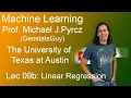 09b Machine Learning Linear Regression