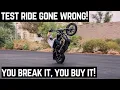 Buy or Bust Used CBR1000RR on OfferUp Why NOT To Ride Your Friend s Bike