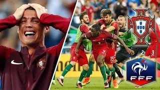 football portugal vs france 1 0 eder goal final euro 2016