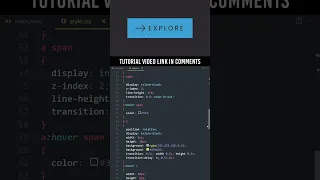 CSS Animated Explore Button Hover Effects Html CSS Only