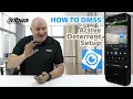 DMSS Active Deterrant Setup