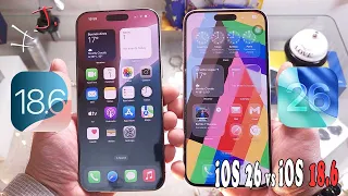 ios 26 vs ios 18 6 huge differences you must know 
