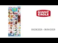 Giant Eagle Weekly Ad - 2025