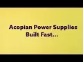 Acopian Technical Company - Introduction