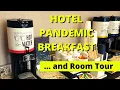 Pandemic Hotel Breakfast Nashville-Smyrna Hampton Inn - Room Tour