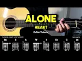 Alone - Heart Easy Guitar Chords Tutorial For Beginners CHORDS