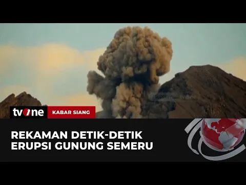 Gunung Semeru Keluarkan Semburan Abu 700 Meter
