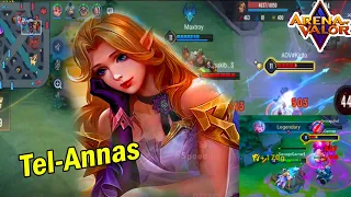 Download How to Play​ Tel' annas hard technique | arena of valor| best build MP3