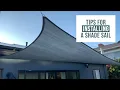 How to Install a Shade Sail with DIY Cable Railing and a few tips to make it go smoothly Tutorial