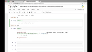 Iterators and Generators - Generators Examples