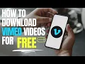 Tutorial How to Download Vimeo s for Free HLS Streams http live stream