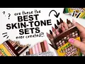 DID CRAYOLA JUST MAKE THE BEST SKIN TONE SET Markers Pencils and Crayons