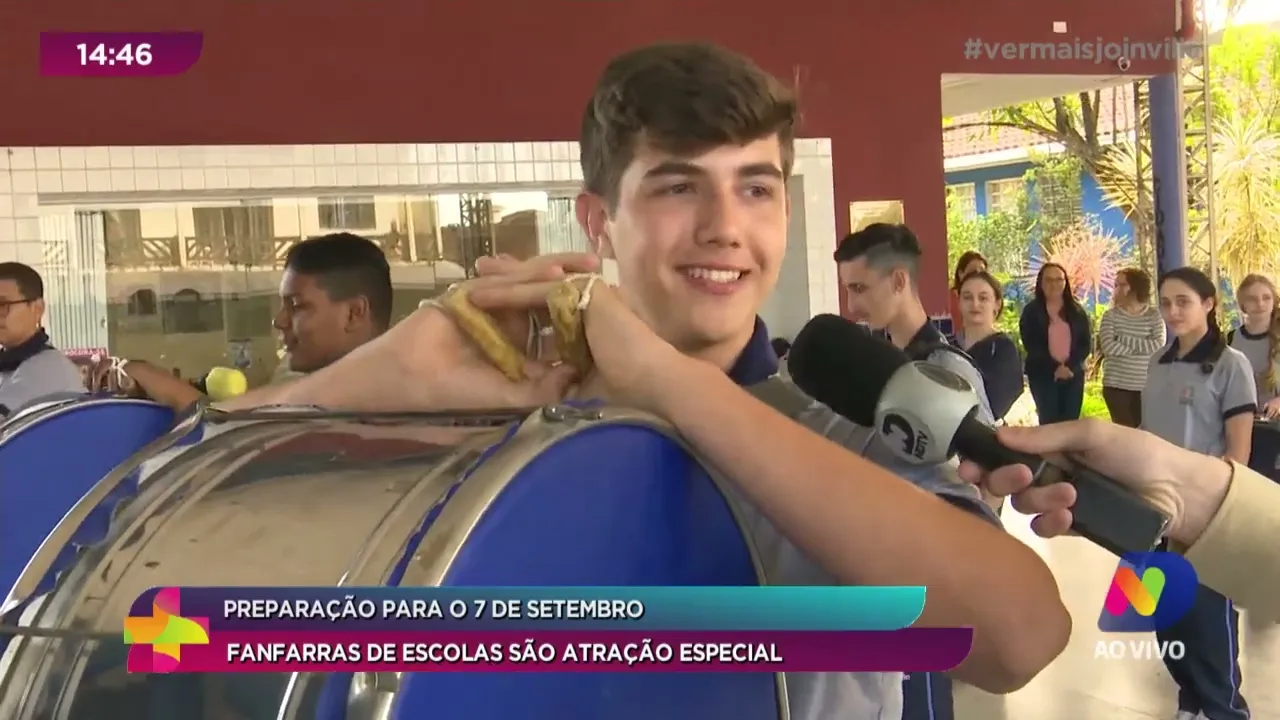 Preparação para o 7 de Setembro: fanfarras de escolas são atração especial