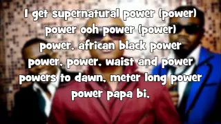 4x4 waist u0026 power lyrics african man