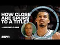 Richard Jefferson says the Spurs are still a year away from winning the Finals NBA Today