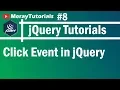 jQuery 8 - Click Event in jQuery
