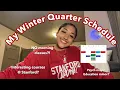 My Winter Classes Stanford University