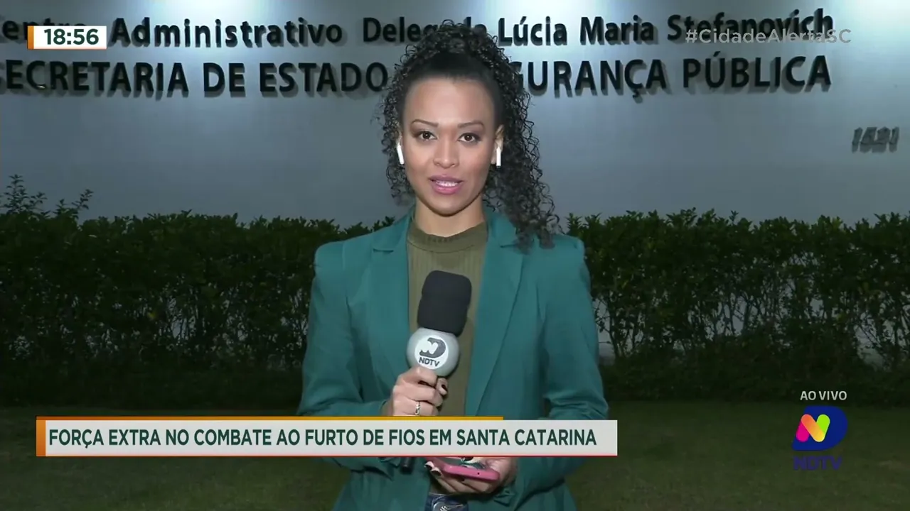 SC reforça ações de combate a furtos de cabos de energia elétrica
