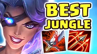 NEW SAMIRA IN THE JUNGLE (35 kilIs) | MOST BROKEN CHAMP EVER & 1v5 BUILD | THIS HAS NO COUNTERPLAY!