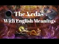 Lagu 🕉️ De Heilige Veda's met Engelse betekenissen | Hindoe Veda's uitgelegd in het Engels