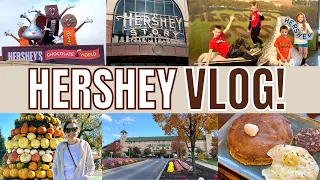 Hershey VLOG Things to Do in Hershey PA Hotel Hershey Chocolate World