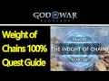God of War Ragnarok The Weight of chains quest guide 100 all chests and items walkthrough
