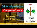 Stack Find The Middle Element Data Structures And Algorithms By LinkedIn Developers