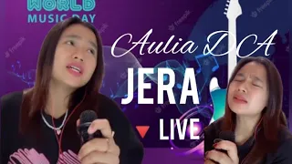 Download Aulia DA 🔻 live JERA  | Nyanyi Dengan Wajah Natural Yang Sangat Cantik😍 MP3