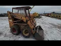 1950 Case 1845B Skid Steer Loader One Minute Walk Around
