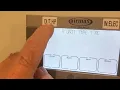 How to reset a Trane thermostat after a power outage